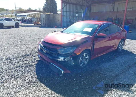 2020 Honda Civic Lx from USA, damaged, VIN 19XFC2F61LE025512